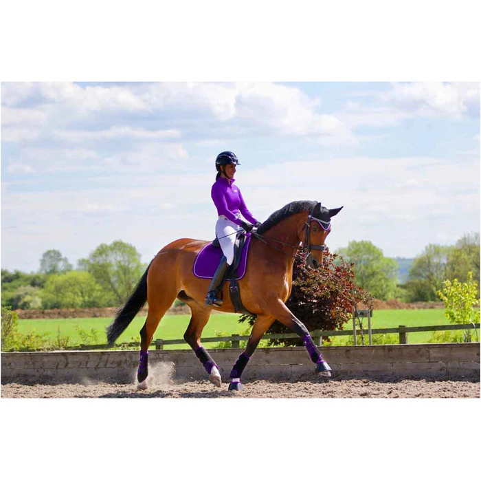 2022 Woof Wear Dressage Saddle Cloth WS0002 - Ultra Violet Colour Ultra Violet 2 2022 Woof Wear Dressage Saddle Cloth WS0002 - Ultra Violet Colour Ultra Violet - Image 2