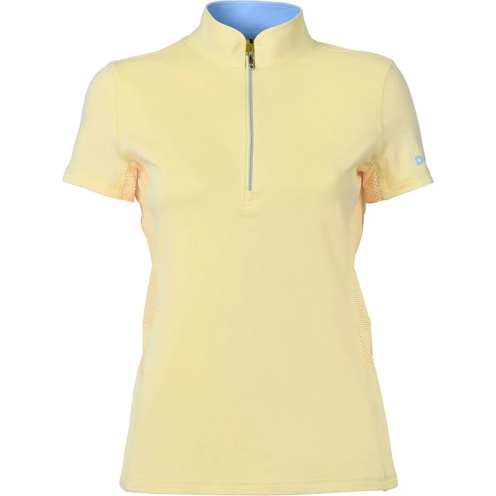 2023 Dublin Womens Kylee Short Sleeve Shirt & Weatherbeeta Prime All Purpose Saddle Pad Bundle Colour Butter 2 2023 Dublin Womens Kylee Short Sleeve Shirt & Weatherbeeta Prime All Purpose Saddle Pad Bundle Colour Butter - Image 2
