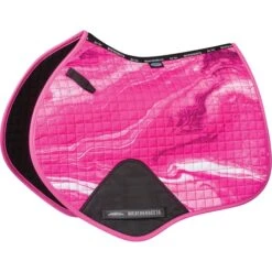 2022 Weatherbeeta Prime Marble Jump Saddle Pad 1008705007 - Pink Swirl Colour Pink Swirl