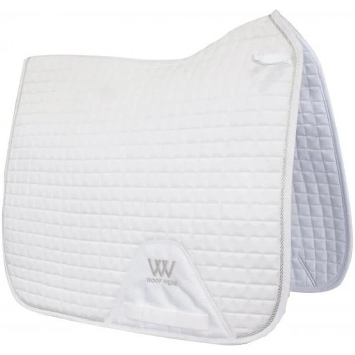 Woof Wear Dressage Saddle Cloth White Colour White 1 Woof Wear Dressage Saddle Cloth White Colour White