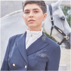 Pikeur Womens Lilien Pure Rose Show Jacket - Night Blue -Equestrian Sports Store 1765 pik lifestyle main11.700x700