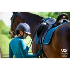 Woof Wear Dressage Saddle Cloth - Ocean Colour Ocean -Equestrian Sports Store 1790 Ocean204.700x700