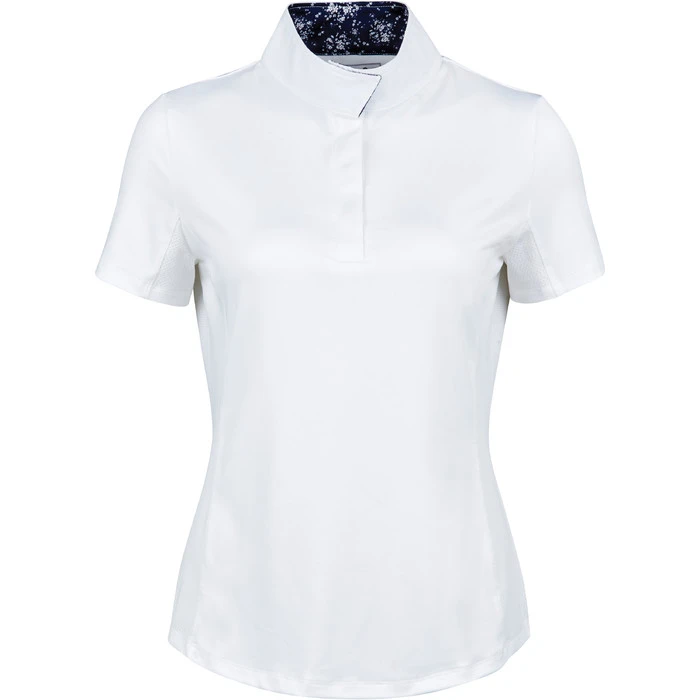 2022 Dublin Womens Ria Short Sleeve Competition Shirt 100306101 - White / Navy Colour Navy/White 1 2022 Dublin Womens Ria Short Sleeve Competition Shirt 100306101 - White / Navy Colour Navy/White
