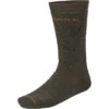 2022 Harkila Trail Socks 170109306 - Dark Olive / Willow Green Colour Willow Green/Dark Olive
