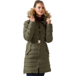 2022 Alan Paine Womens Calsall Jacket CALLJAC - Olive