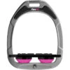 2022 Flex-on Green Composite Ultra Grip Stirrups GC05IUG0505 - Silver Grey / Pink Colour Pink/Silver Grey