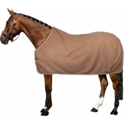 2022 Imperial Riding IRH Classic Fleece Blanket DE40322002 - Cappuccino Colour Cappuccino
