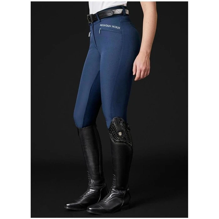 2022 Mountain Horse Womens Diana Clarino Full Seat Breeches 053240200 - Navy Colour Navy 1 2022 Mountain Horse Womens Diana Clarino Full Seat Breeches 053240200 - Navy Colour Navy