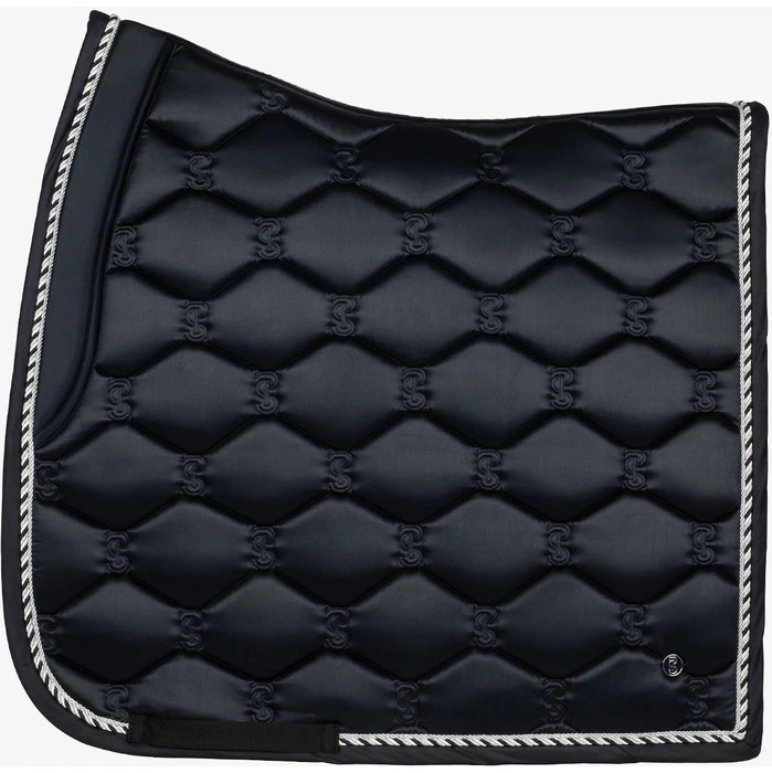 2023 PS Of Sweden Signature Dressage Saddle Pad 1110-040 - Black Colour Black 1 2023 PS Of Sweden Signature Dressage Saddle Pad 1110-040 - Black Colour Black