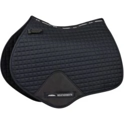 2023 Weatherbeeta Prime Jump Shaped Saddle Pad 1000747 - Black Colour Black