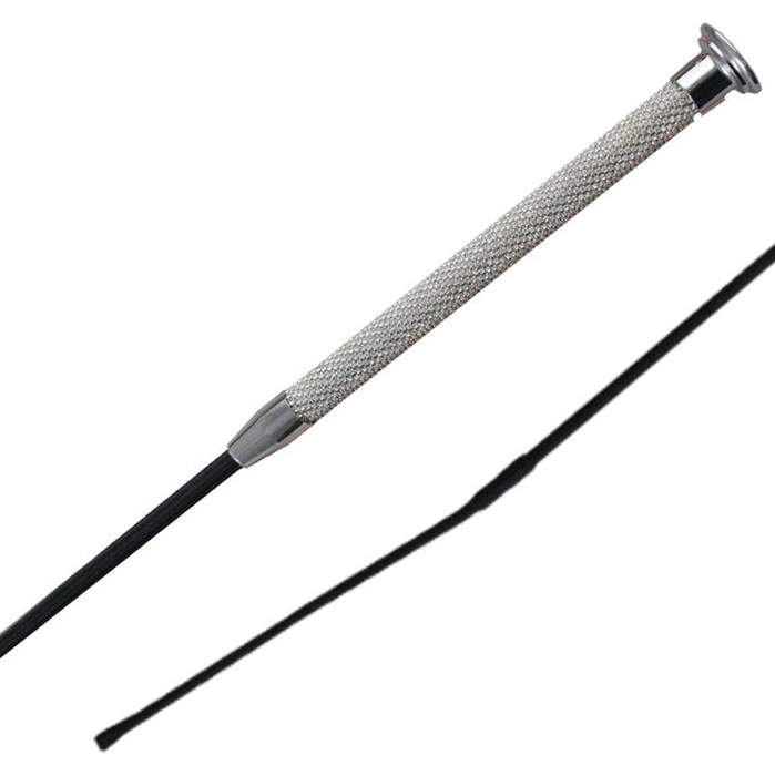 2022 Woof Wear Glitz Dressage Whip WH0001 - Silver Colour Silver 1 2022 Woof Wear Glitz Dressage Whip WH0001 - Silver Colour Silver