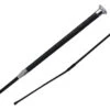 2022 Woof Wear Harmony Dressage Whip WH0003 - Black / Silver
