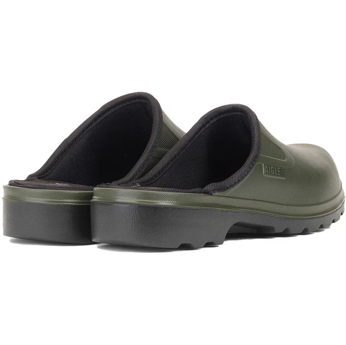 2023 Aigle Taden 2 Mens Ultra-Light Clogs NB5516 - Kaki / Noir Colour Noir/Kaki 3 2023 Aigle Taden 2 Mens Ultra-Light Clogs NB5516 - Kaki / Noir Colour Noir/Kaki - Image 3