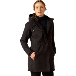 2023 Ariat Womens Argentium Insulated Parka 10046569 - Black