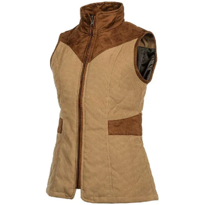 2023 Baleno Womens Maree Gilet 958BB8L0 - Camel 1 2023 Baleno Womens Maree Gilet 958BB8L0 - Camel