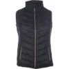 2023 HKM Womens Equine Sports Hybrid Gilet 11369 - Black / Rose Gold