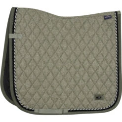 2023 HV Polo Francis Dressage Saddle Pad 802093355 - Dark Oil Green