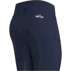 2023 HV Polo Womens Classic Full Grip Riding Tights 201093506 - Navy Colour Navy -Equestrian Sports Store 202320HV20Polo20Womens20Classic20Full20Grip20Riding20Tights2020109350620 20Navy20Close20Up.700x700
