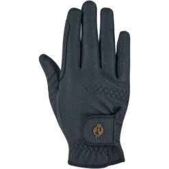 2023 HV Polo Womens Greta Gloves 207093404 - Navy Colour Navy -Equestrian Sports Store 202320HV20Polo20Womens20Greta20Gloves2020709340420 20Navy front.700x700