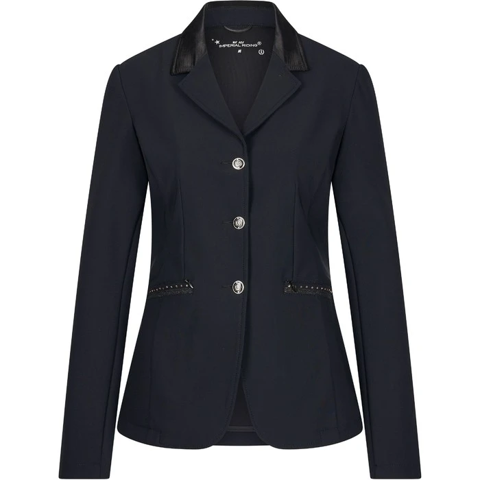 2023 Imperial Riding Womens Vive Capone Competition Blazer KL30123001 - Black / Rose Gold Colour Black/Rose Gold 1 2023 Imperial Riding Womens Vive Capone Competition Blazer KL30123001 - Black / Rose Gold Colour Black/Rose Gold