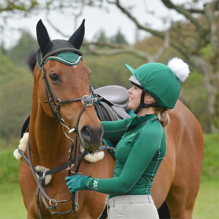 2022 Woof Wear Fly Veil WS0010 - British Racing Green Colour British Racing Green 3 2022 Woof Wear Fly Veil WS0010 - British Racing Green Colour British Racing Green - Image 3