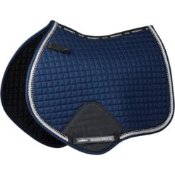 2022 Weatherbeeta Prime Bling Jump Shaped Saddle Pad 1002756 - Navy Colour Navy
