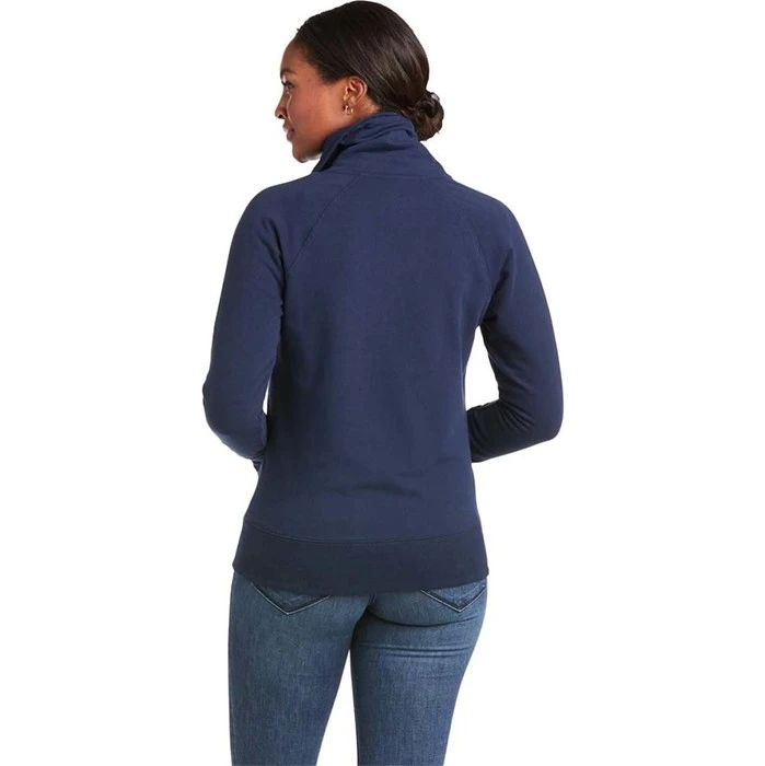 2022 Ariat Womens Logo Full Zip Sweatshirt 10037512 - Team 2 2022 Ariat Womens Logo Full Zip Sweatshirt 10037512 - Team - Image 2