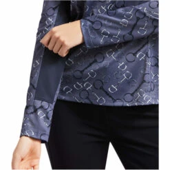 Ariat Womens Sunstopper 2.0 1/4 Zip Baselayer 10030429 - Char Bit Colour Char Bit -Equestrian Sports Store 4142 4142 5.700x700