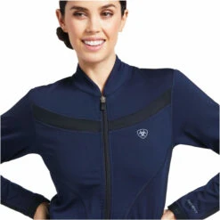 2022 Ariat Womens Ascent Full Zip 10039436 - Navy -Equestrian Sports Store 4221 202220Ariat20Womens20Ascent20Full20Zip201003943620 20Navy 3.700x700