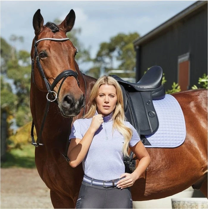 Weatherbeeta Prime Dressage Saddle Pad 1000745 - Lavender Colour Lavender 2 Weatherbeeta Prime Dressage Saddle Pad 1000745 - Lavender Colour Lavender - Image 2