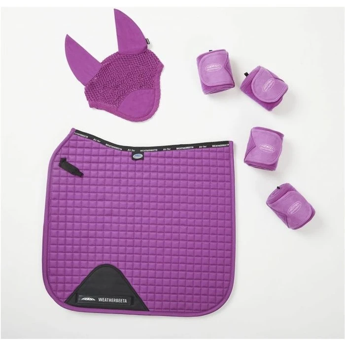 Weatherbeeta Prime Dressage Saddle Pad 1000745 - Red Violet Colour Red Violet 2 Weatherbeeta Prime Dressage Saddle Pad 1000745 - Red Violet Colour Red Violet - Image 2