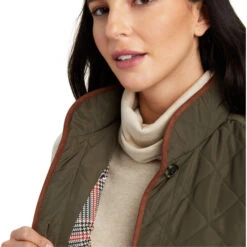 2022 Ariat Womens Woodside 2.0 Vest 10041246 - Earth Colour Earth -Equestrian Sports Store 4722 F22 WMS ENGL 10041246 detail01.700x700