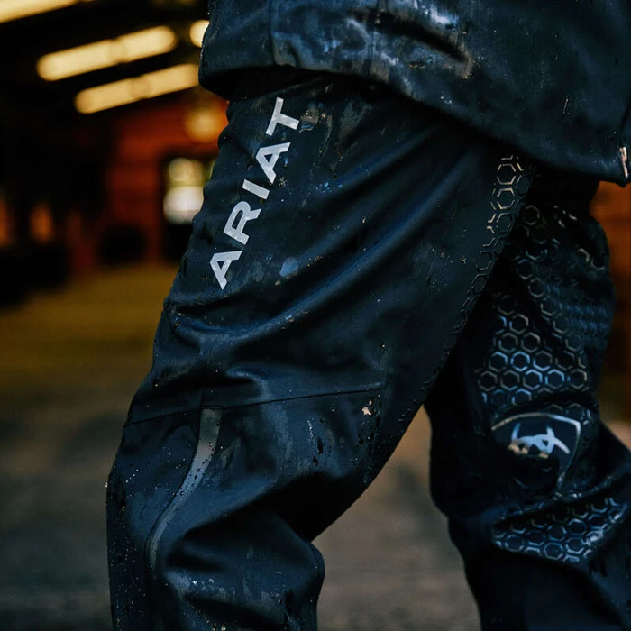 2022 Ariat Womens Venture H20 Shell Full Seat Trousers 10041345 - Black 4 2022 Ariat Womens Venture H20 Shell Full Seat Trousers 10041345 - Black - Image 4