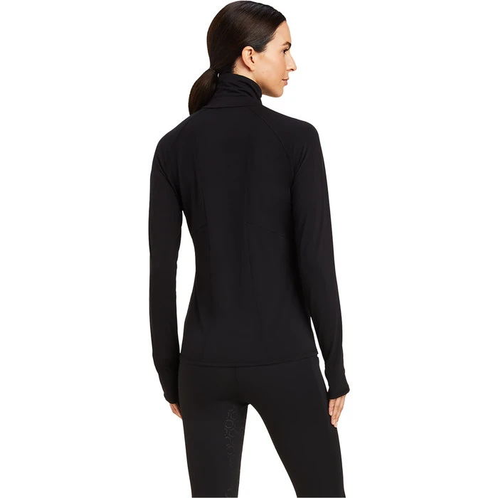 2022 Ariat Womens Venture Long Sleeve Base Layer 10041360 - Black 2 2022 Ariat Womens Venture Long Sleeve Base Layer 10041360 - Black - Image 2