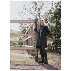 2022 Mountain Horse Womens Stella Softshell Parka 33250 - Green Colour Green -Equestrian Sports Store 4821 stella20parka20crew20pullover20diana20cumberland.700x700