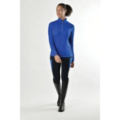2022 Dublin Womens Kylee Long Sleeve Shirt II 1005524146 - Cobalt -Equestrian Sports Store 4951 1005524000 COBALT DB Kylee LS OM Image Null Hero.700x700
