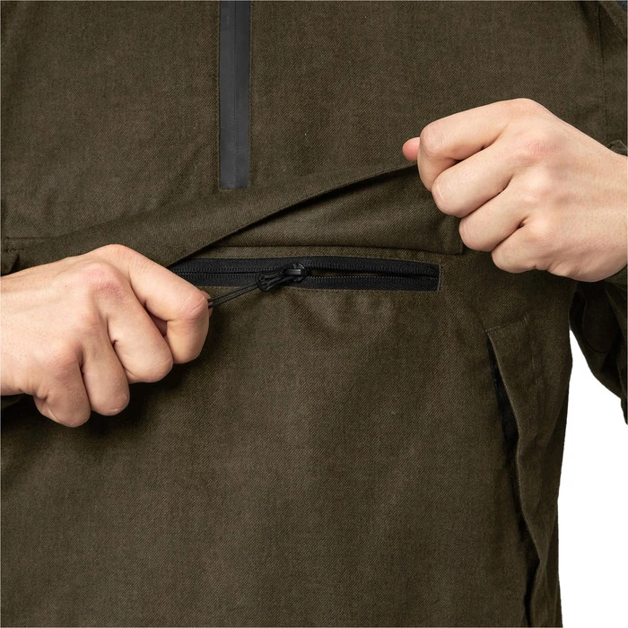 2022 Seeland Mens Avail Smock 10021811203 - Pine Green Melange 6 2022 Seeland Mens Avail Smock 10021811203 - Pine Green Melange - Image 6