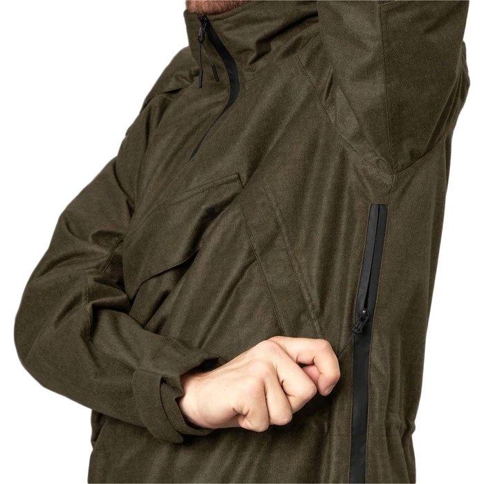 2022 Seeland Mens Avail Smock 10021811203 - Pine Green Melange 5 2022 Seeland Mens Avail Smock 10021811203 - Pine Green Melange - Image 5