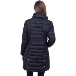 2022 HV Polo Womens Celine Long Jacket 406093464 - Navy 9 2022 HV Polo Womens Celine Long Jacket 406093464 - Navy -Equestrian Sports Store 5311 202220HV20Polo20Womens20Jacket2040609346420 20Navy20Model20Back.700x700