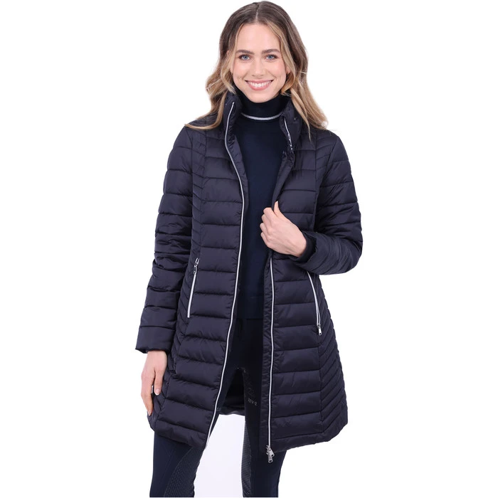 2022 HV Polo Womens Celine Long Jacket 406093464 - Navy 6 2022 HV Polo Womens Celine Long Jacket 406093464 - Navy - Image 6