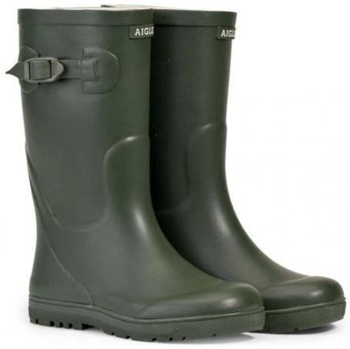 2022 Aigle Woody Pop 2 Wellington Boot NB1444 - Khaki 2 2022 Aigle Woody Pop 2 Wellington Boot NB1444 - Khaki - Image 2