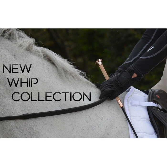 2022 Woof Wear Glitz Dressage Whip WH0001 - Silver Colour Silver 3 2022 Woof Wear Glitz Dressage Whip WH0001 - Silver Colour Silver - Image 3