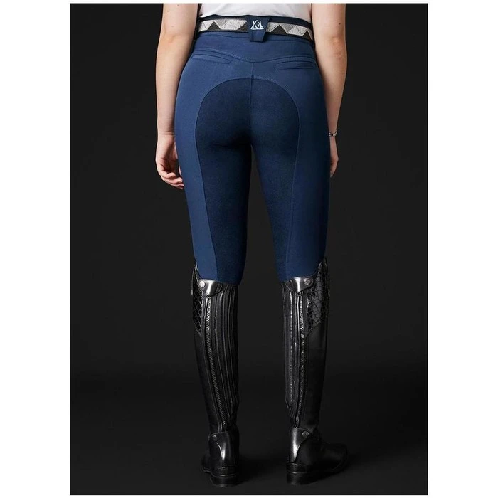 2022 Mountain Horse Womens Diana Clarino Full Seat Breeches 053240200 - Navy Colour Navy 2 2022 Mountain Horse Womens Diana Clarino Full Seat Breeches 053240200 - Navy Colour Navy - Image 2