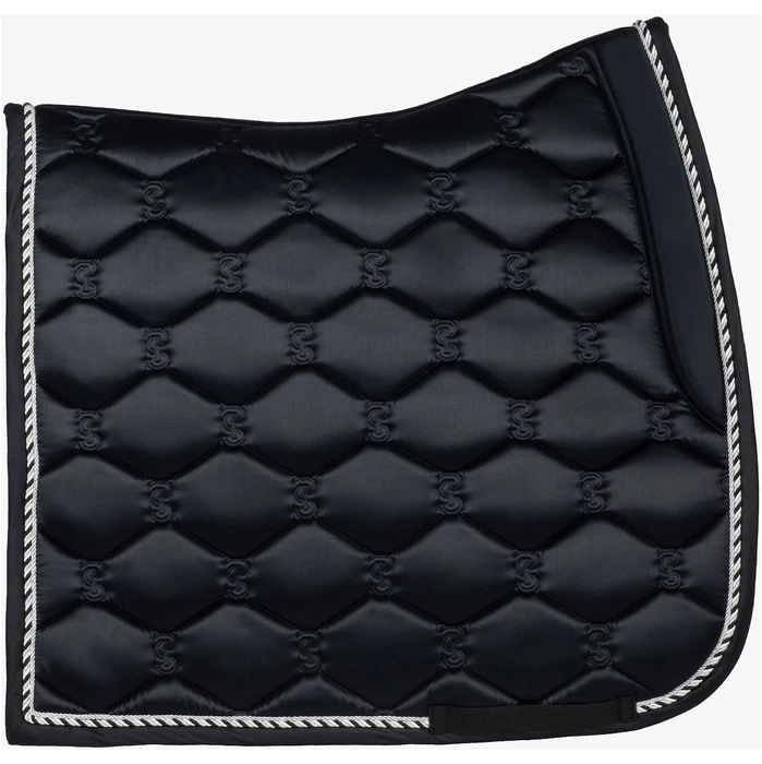 2023 PS Of Sweden Signature Dressage Saddle Pad 1110-040 - Black Colour Black 3 2023 PS Of Sweden Signature Dressage Saddle Pad 1110-040 - Black Colour Black - Image 3