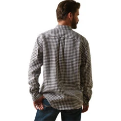 2023 Ariat Mens Mens Sonoma Shirt 10043905 - Banyan Bark Check 7 2023 Ariat Mens Mens Sonoma Shirt 10043905 - Banyan Bark Check -Equestrian Sports Store 5854 202320Ariat20Mens20Mens20Sonoma20Shirt201004390520 20Banyan20Bark20Check20Back.700x700