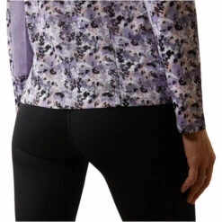 2023 Ariat Womens Sunstopper 2.0 1/4 Zip Baselayer 10030429 - Grey Camo Floral Colour Grey Camo Floral -Equestrian Sports Store 5867 10043595 04.700x700