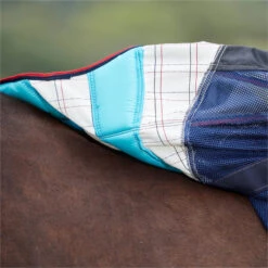 2023 Weatherbeeta Breeze With Surcingle IV Combo Neck 10183790 - White / Navy / Red Colour White / Navy / Red -Equestrian Sports Store 6035 202320Weatherbeeta20Breeze20Fly20Rug2020Free20Fly20Mask20Bundle20WFRFM120 20White2020Navy2022.700x700