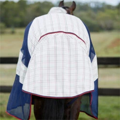 2023 Weatherbeeta Breeze With Surcingle IV Combo Neck 10183790 - White / Navy / Red Colour White / Navy / Red -Equestrian Sports Store 6035 202320Weatherbeeta20Breeze20Fly20Rug2020Free20Fly20Mask20Bundle20WFRFM120 20White2020Navy2055.700x700