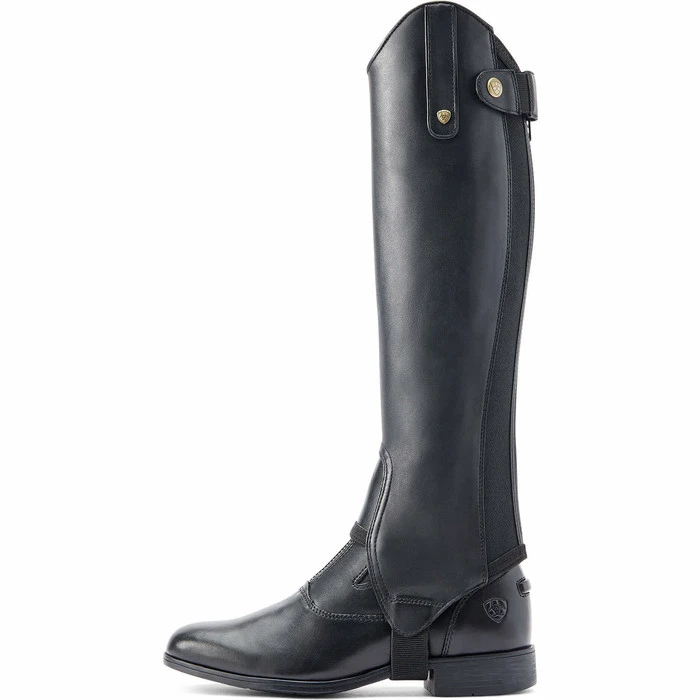 2023 Ariat Heritage Contour Half Chap 10044599 - Black Colour Black 4 2023 Ariat Heritage Contour Half Chap 10044599 - Black Colour Black - Image 4