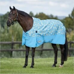2023 Weatherbeeta Comfitec Essential Standard Neck Lite Turnout With FREE Headcollar - Seahorse Print -Equestrian Sports Store 6125 fabc5603d731683ad41002585e4d0dc4 15.2000x2000.700x700